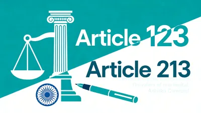 The Ordinance Making Power in India: A Comprehensive Guide to Article 123 and Article 213
